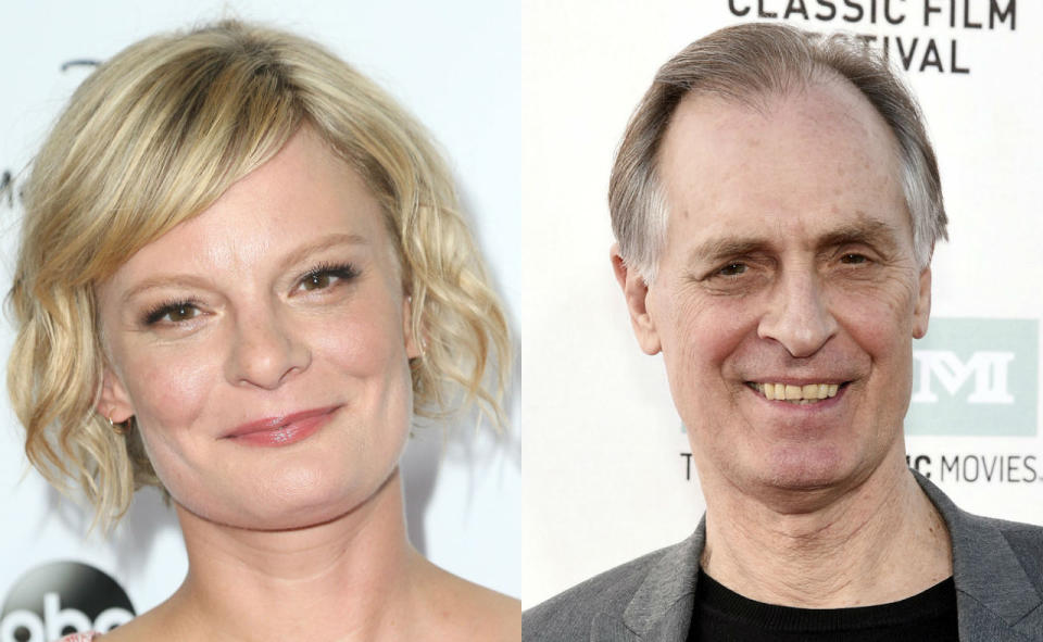 <p>Most will recall Martha Plimpton from 'The Goonies’, in which she played spunky teenager Stef. What is less well known is that she’s part of the Carradine acting dynasty. She’s the daughter of 'Deadwood’ and 'Dexter’s Keith Carradine, her granddad was western legend John Carradine, and her uncle was the late David Carradine, star of 'Kung Fu’ and 'Kill Bill’.</p>