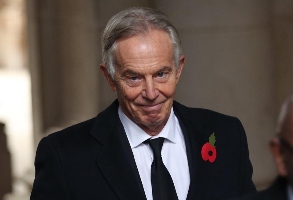 Tony Blair has been appointed a Knight Companion of the Most Noble Order of the Garter (PA) (PA Archive)