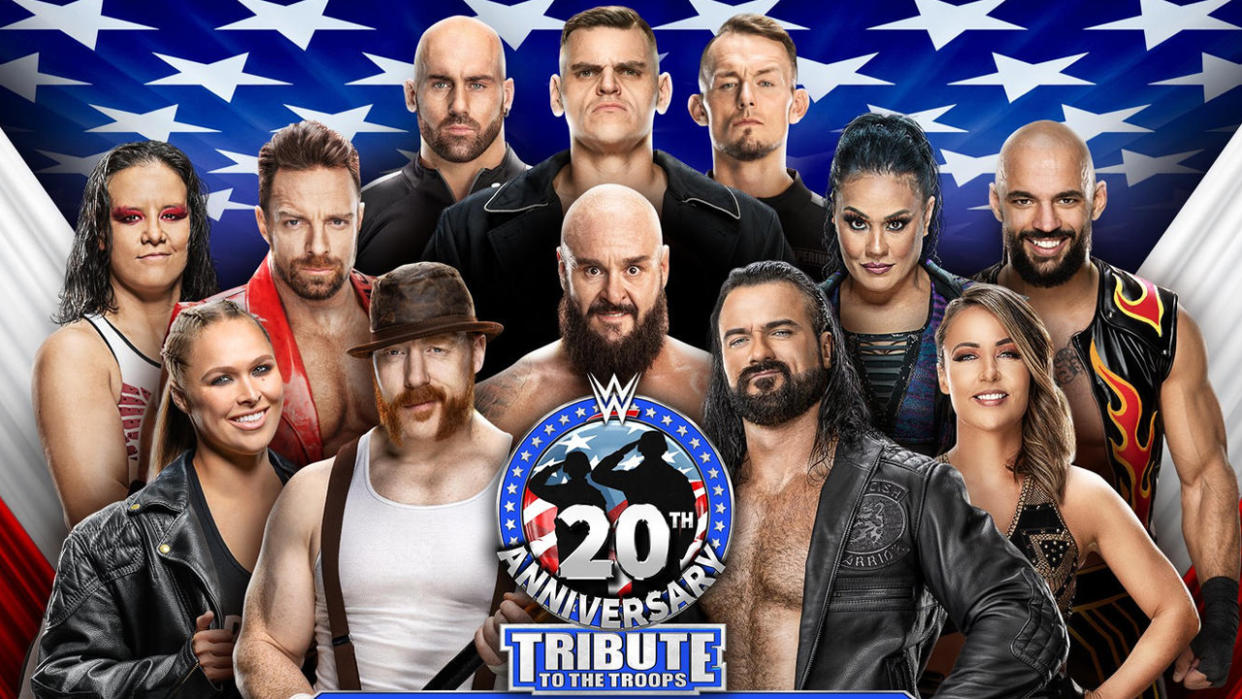 WWE Confirms Airdate For Tribute To The Troops 2022