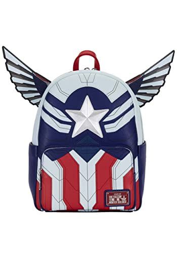 Marvel Falcon Captain America \ Double Strap Shoulder Bag