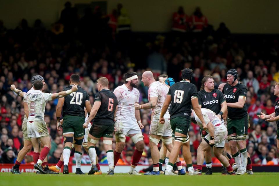 Wales were stunned by Georgia (Joe Giddens/PA) (PA Wire)