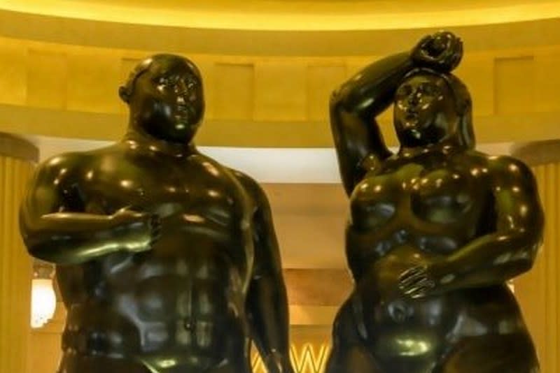 The bronze statues elicited blushes from one visitor who deemed them to be ‘indecent’ for a family resort. — Picture from Resorts World Sentosa blog