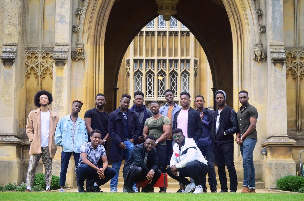 Members of the African Caribbean Society at Cambridge University: Oreoluwa Ogunbiyi /Cambridge ACS