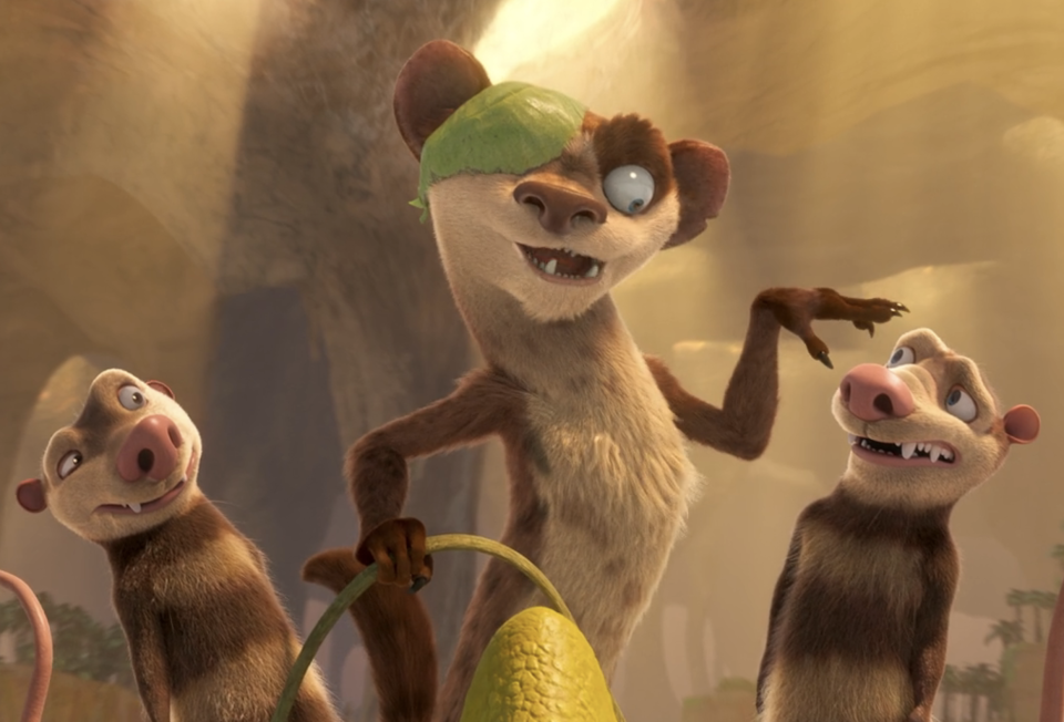 Screenshot from "The Ice Age Adventures of Buck Wild"