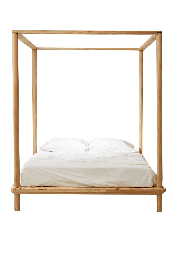 <p><a rel="nofollow noopener" href="https://www.urbanoutfitters.com/shop/bed-eva-canopyqueen?category=SEARCHRESULTS&color=020" target="_blank" data-ylk="slk:Eva Wooden Canopy Bed;elm:context_link;itc:0;sec:content-canvas" class="link ">Eva Wooden Canopy Bed</a>, $1,198</p>