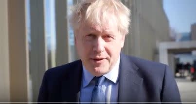 英國首相鮑里斯．強森 ( Boris Johnson）。(資料照)   圖：翻攝自Boris Johnson推特