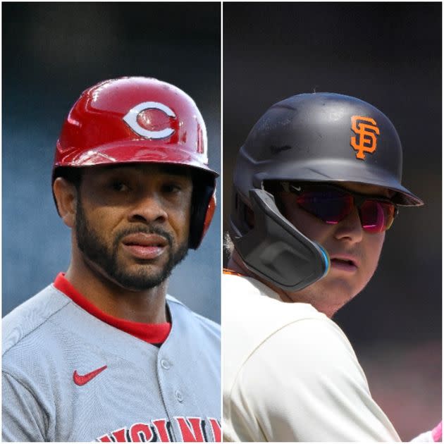 Cincinatti Reds outfielder Tommy Pham reportedly hit San Francisco Giants outfielder Joc Pederson before a game between the teams on Friday. (Photo: Getty Images)