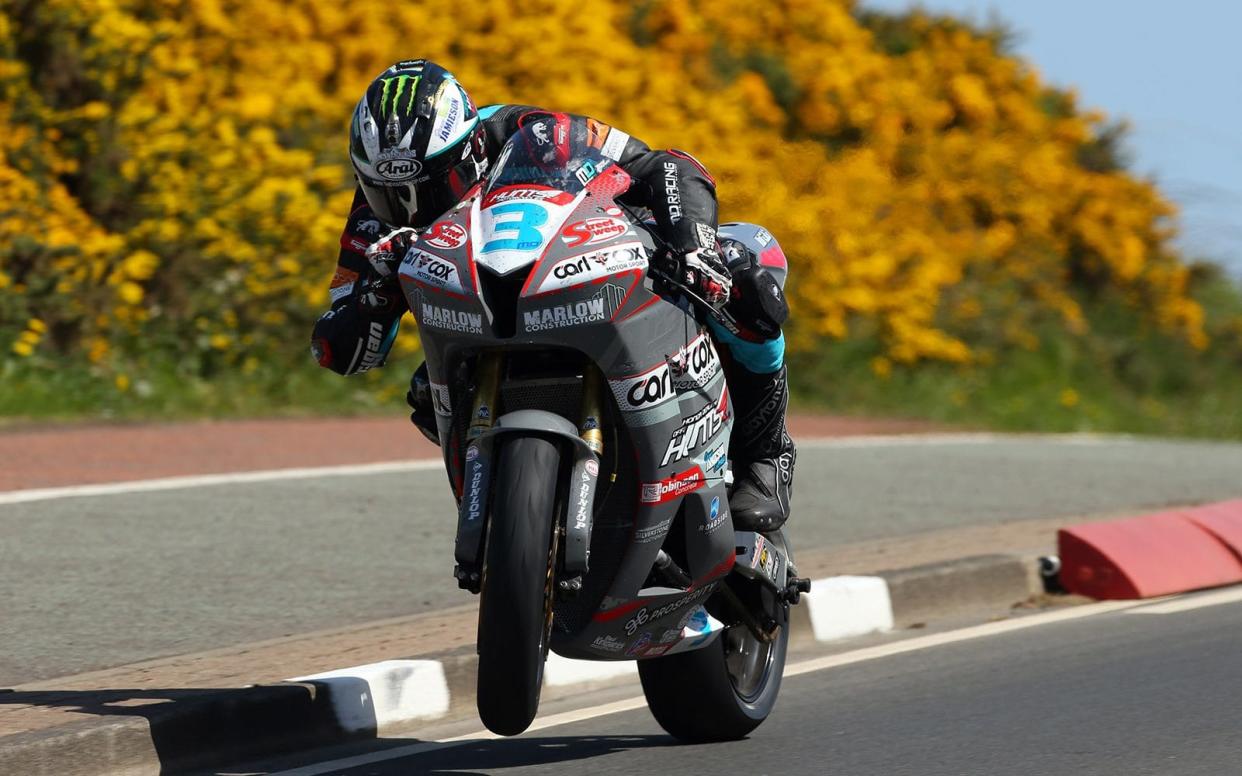 Road racing royalty: Michael Dunlop, seen here at the recent North West 200 races, must be a favourite for TT honours as many of his main rivals will be absent this year - (c) Impact Images Photography.