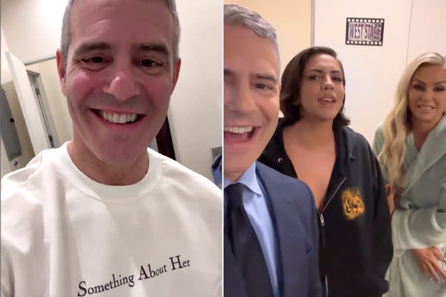 Andy Cohen Instagram Andy Cohen, Katie Maloney and Lala Kent
