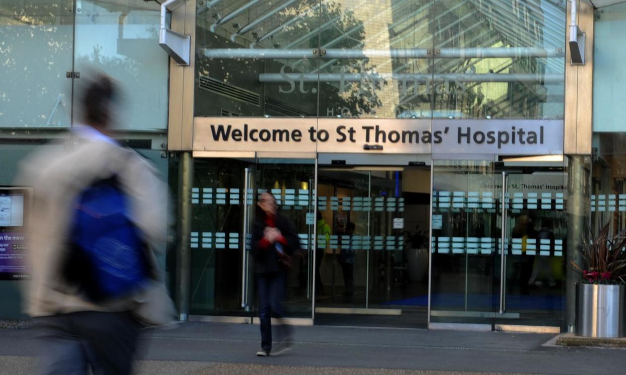 <span>Services, including blood tests and transfusions, have been seriously disrupted.</span><span>Photograph: Georgie Gillard/PA</span>