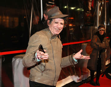 Keith Richards at the New York City premiere of DreamWorks Pictures' Sweeney Todd: The Demon Barber of Fleet Street