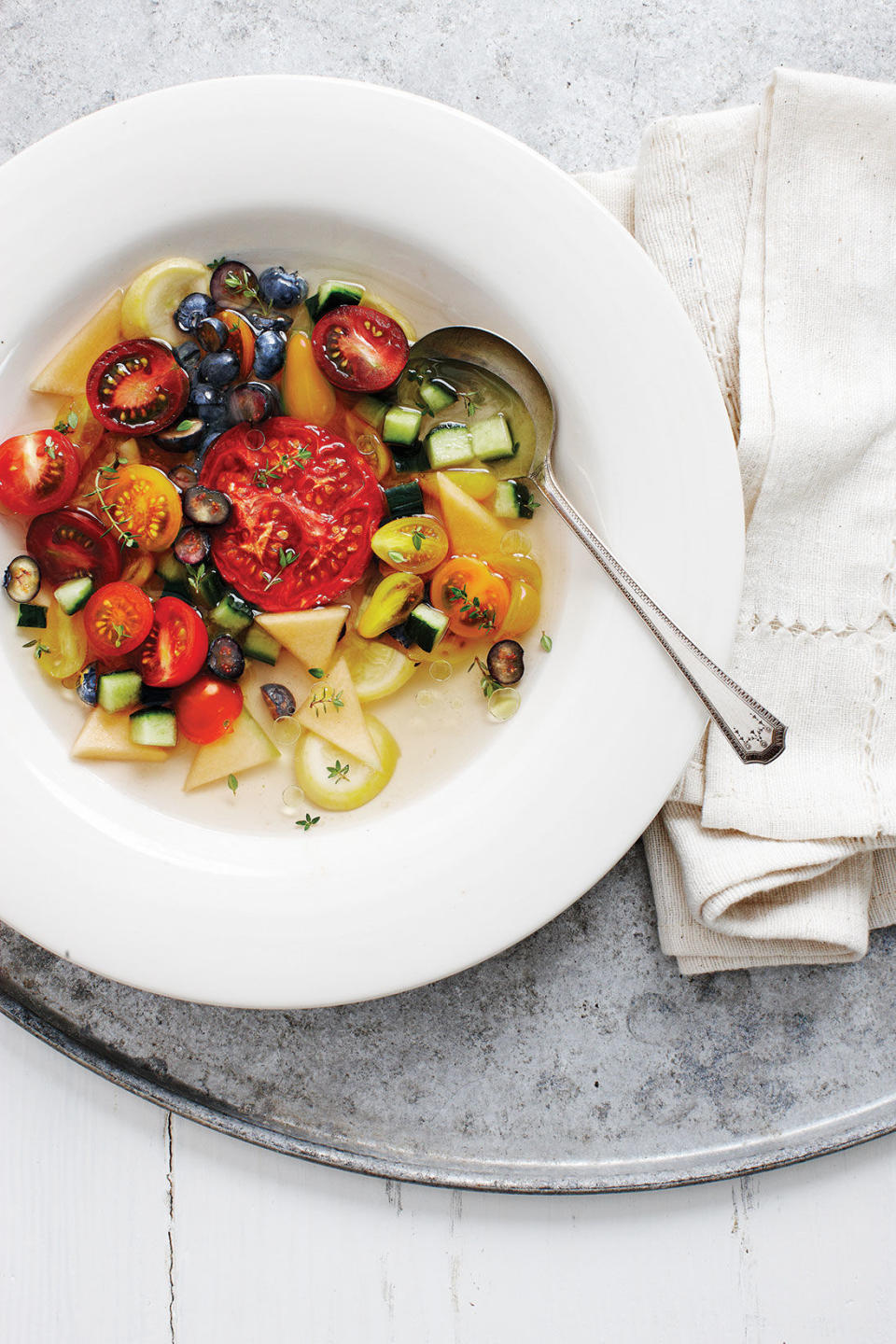 Summer Tomato Water Soup