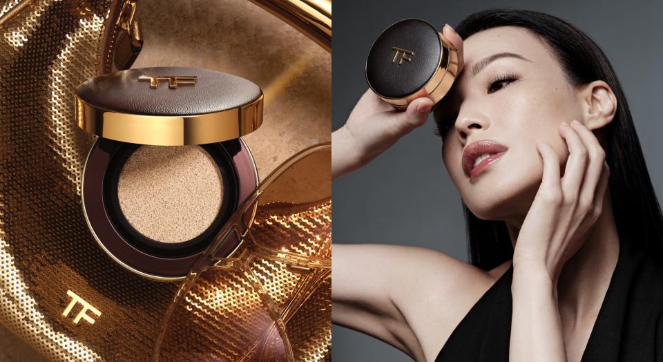 奶杏色妝容推薦：TOM FORD 限量皮革氣墊粉餅盒 NT.1250（圖片來源：TOM FORD提供）