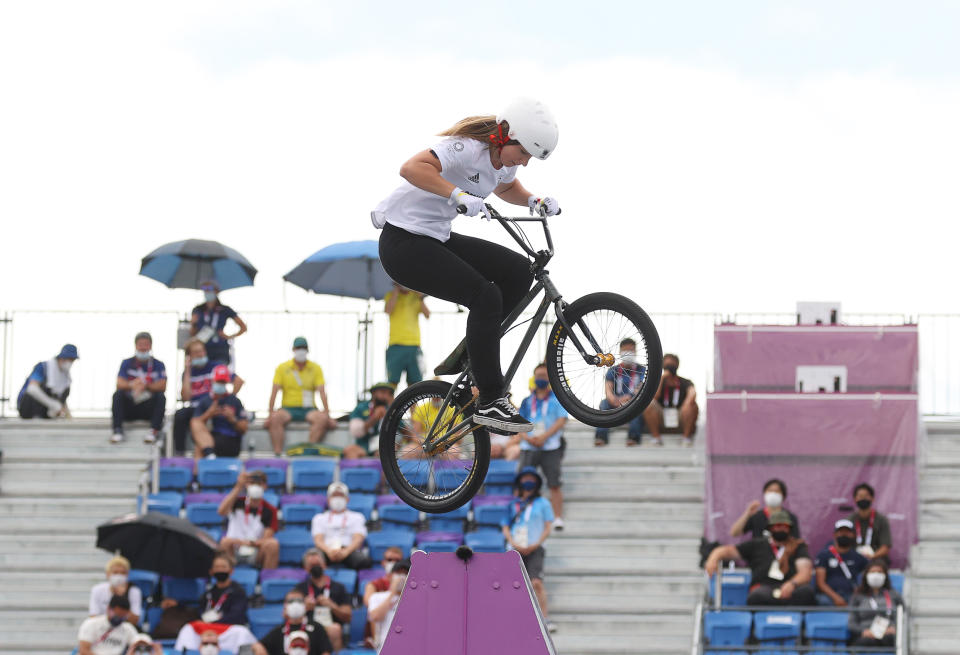 Lara Lessmann wird Sechste im BMX Freestyle. (Bild: Getty Images)