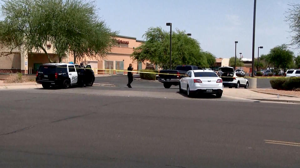 One person is dead and 13 people have been injured after several shootings in the West Valley area outside of Phoenix, Ariz., officials said on June 17, 2021. (KPNX)