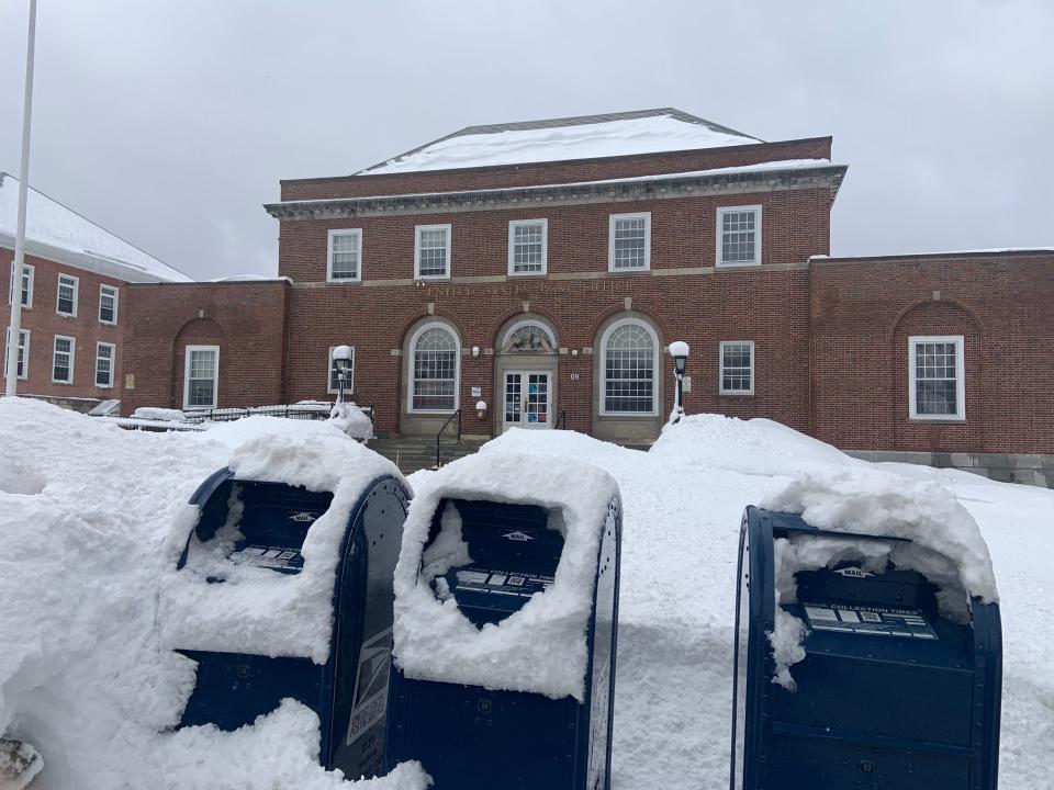 Residents in Gardner were digging out from under two feet of snow on Wednesday, March 15.