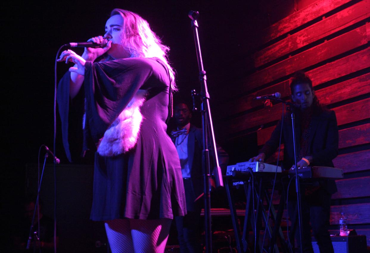 Katie Lafond, pictured here performing as Siren at the Radio Milwaukee Music Awards in 2015, revealed on social media Jan. 2 that her ex-boyfriend Sam Ahmed, better known as Milwaukee rapper WebsterX, repeatedly abused her, physically, verbally and emotionally. Lafond spoke up, and spoke with the Journal Sentinel, hoping to inspire other survivors, and also abusers, to seek help.