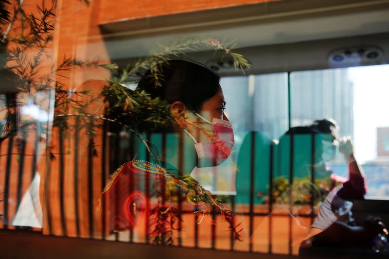 Members of Guatemalan Maya families, who feared their relatives were among 19 bodies found shot and burnt at the weekend in a remote part of northern Mexico, arrive to the Faculty of Medicine for DNA samples to help in the identification, in Guatemala City