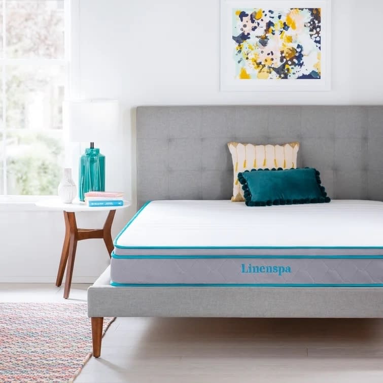 The 8-inch memory foam mattress