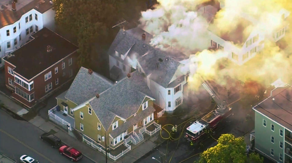 Deadly gas explosions rock Boston suburbs