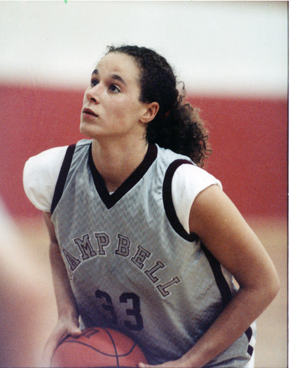 Andrea Constand seen Oct. 29, 1991 as member of Albert Campbell Celtics in High School. Bill Cosby was charged Wednesday with sexually assaulting the Toronto woman at his home 12 years ago.
