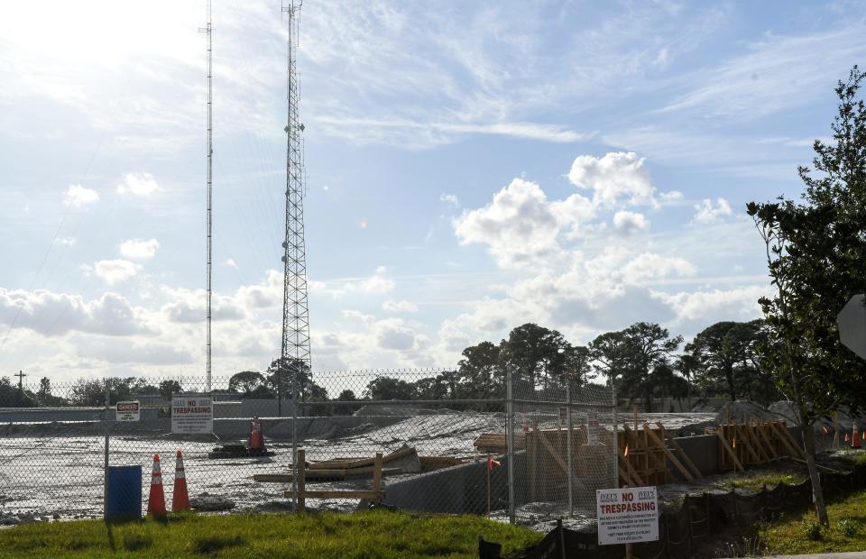 Site prep work begins on the new Brevard County Emergency Operations Center in Rockledge.