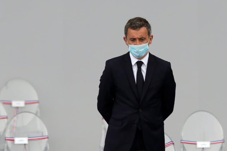 Gérald Darmanin place de la Concorde à Paris le 14 juillet 2020. (PHOTO D'ILLUSTRATION) - Christophe Ena © 2019 AFP