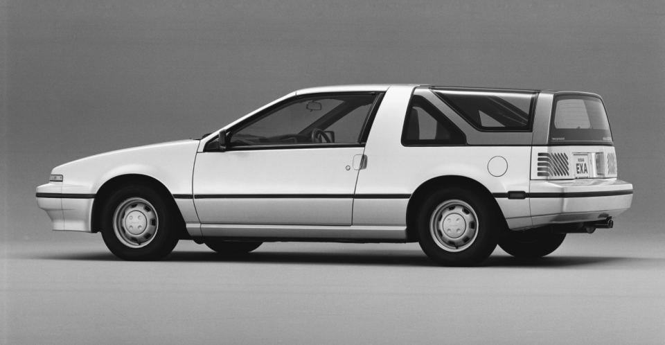 <p>The Pulsar NX's modular rear section was designed so you could swap out the shooting brake hatch (shown above) with <a href="https://www.roadandtrack.com/car-culture/car-design/a19743630/whats-your-favorite-oddball-car-question/" rel="nofollow noopener" target="_blank" data-ylk="slk:a more traditional coupe-like trunk;elm:context_link;itc:0;sec:content-canvas" class="link ">a more traditional coupe-like trunk</a>, depending on the owner's mood. Why don't more manufacturers do this? </p>