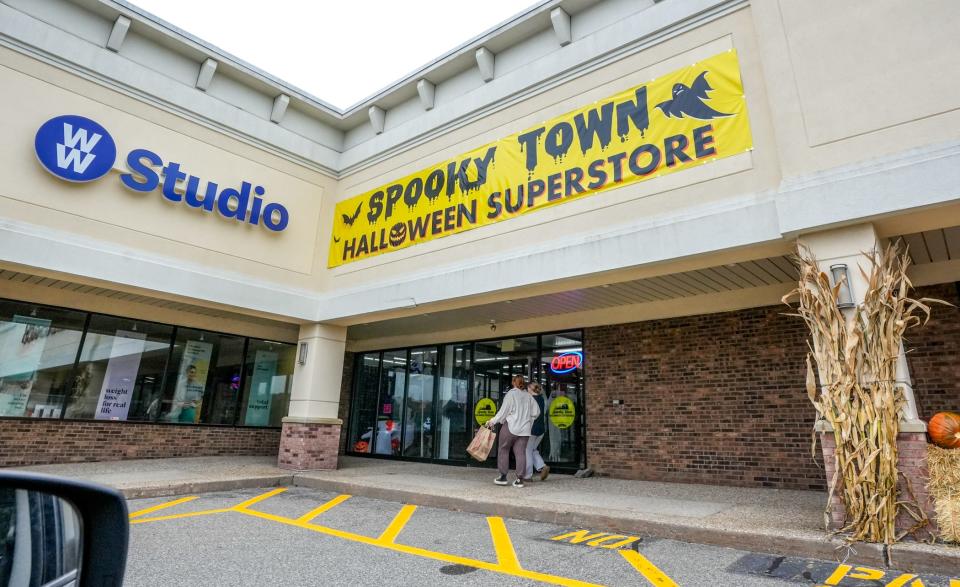 Spooky Town Halloween Superstore has popped up next to Trader Joe's on Bald Hill Road in Warwick