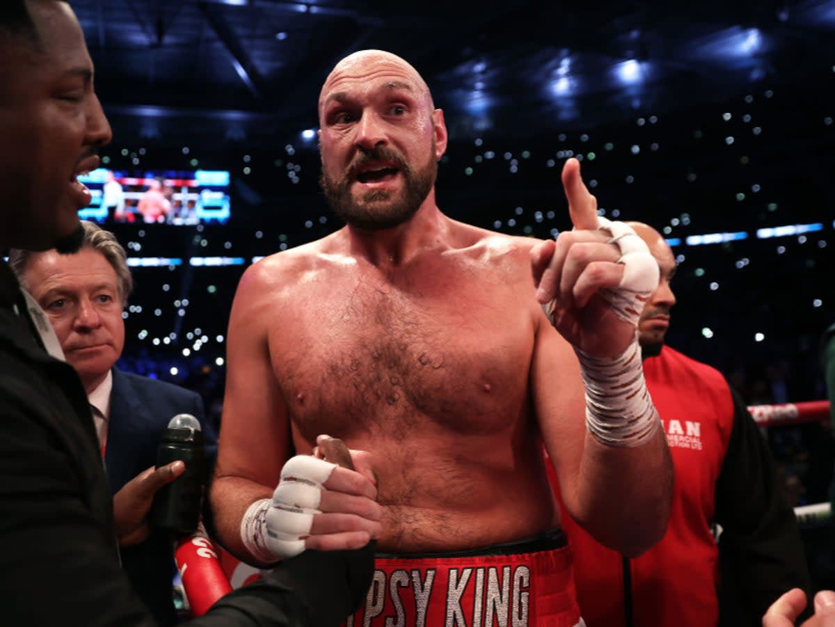 Tyson Fury has issued an update on his retirement plans  (Getty Images)