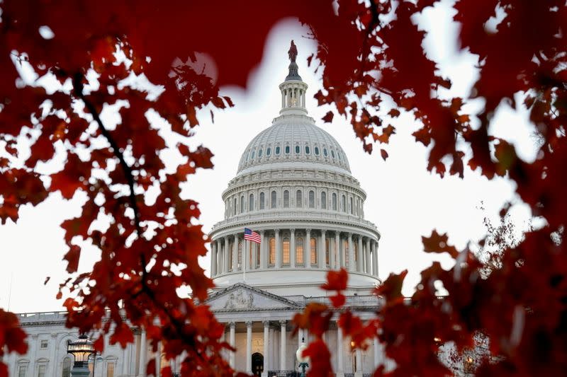 A general view of the U.S. Capitol in Washington