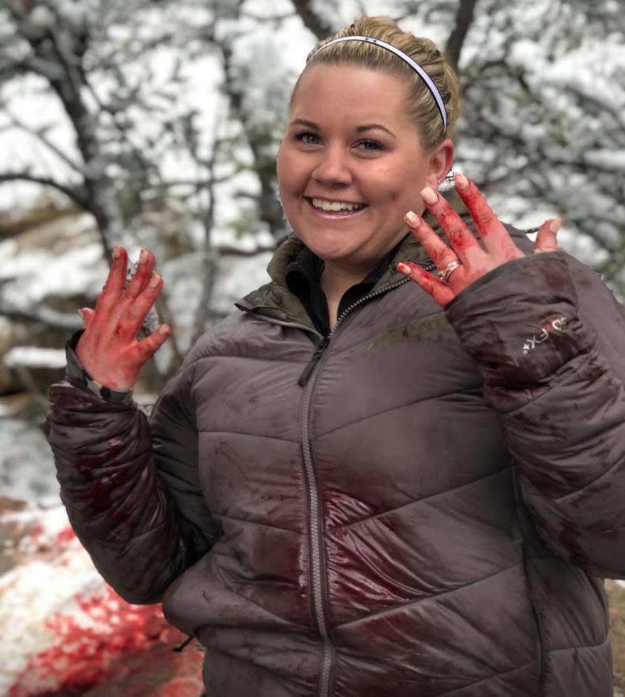 Franchesca Esplin was shamed for bragging about her latest ‘trophy kill’. Source: Facebook/Prairie Protection Colorado