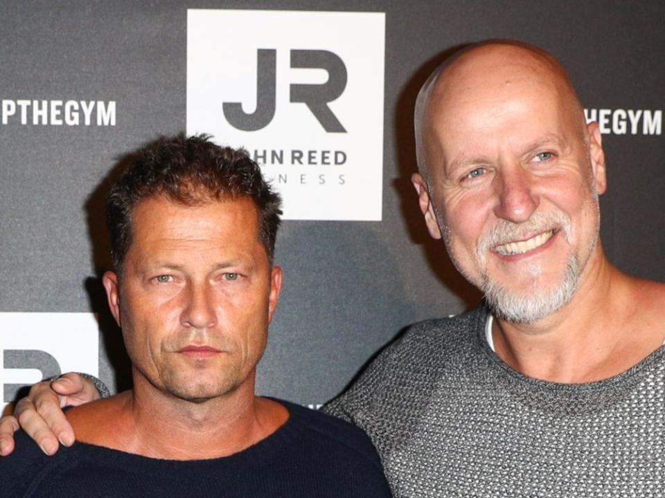 Til Schweiger und Rainer Schaller (r.) galten seit vielen Jahren als enge Freunde. (Bild: Brian Dowling/Getty Images)