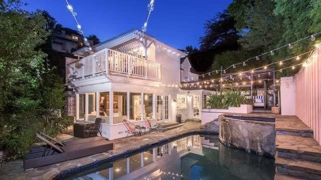 Ashley Benson's Hollywood Hills pool