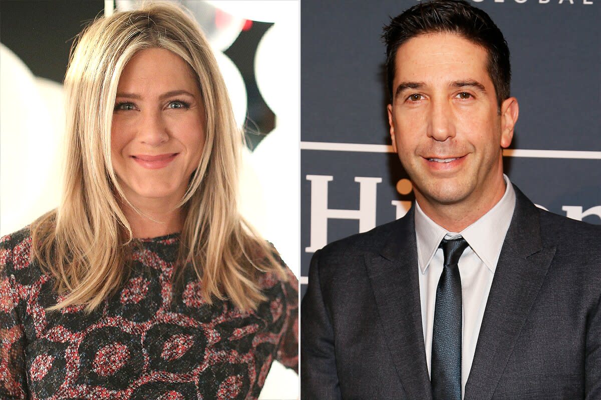 jennifer aniston, david schwimmer