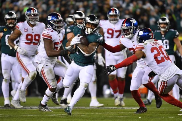 Eagles hope home field helps them vs 49ers in NFC title game - The San  Diego Union-Tribune