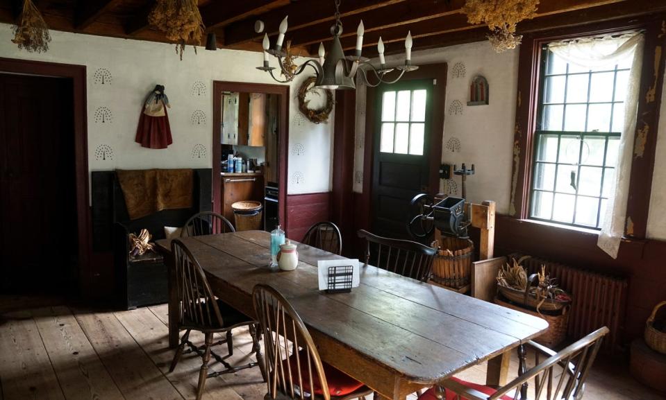 Dining room of "The Conjuring house". [The Providence Journal / Kris Craig]