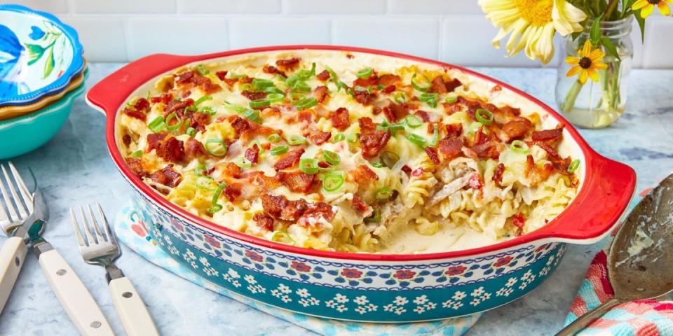 chicken bacon ranch casserole