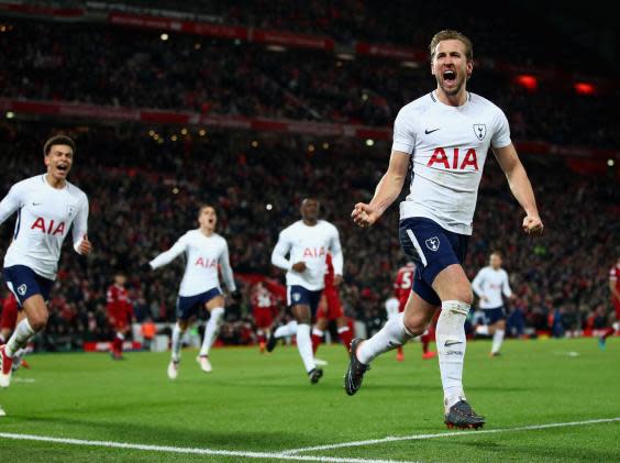 Tenner says this is Harry Kane's Zoom background (Getty)