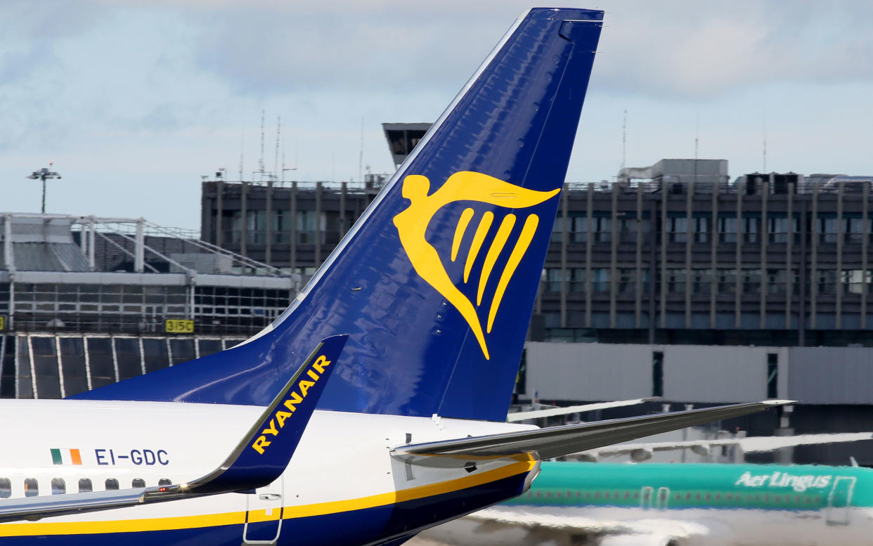 Ryanair is currently in conversations with the CAA over how it communicates with passengers - This content is subject to copyright.