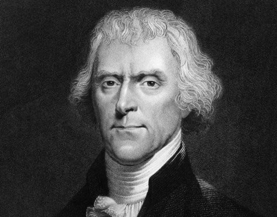 Thomas Jefferson (1743 - 1826), the 3rd President of the United States (Getty Images)