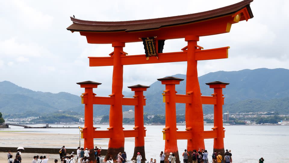 The Itsukushima Shrine is 1,400 years old. - James Matsumoto/SOPA Images/LightRocket/Getty Images