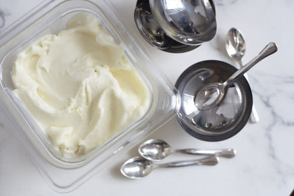 <strong>Get the <a href="http://food52.com/recipes/14257-jeni-s-splendid-lemon-cream-ice-cream" target="_blank">Lemon Cream Ice Cream recipe</a> from Genius Recipes via Food52</strong>