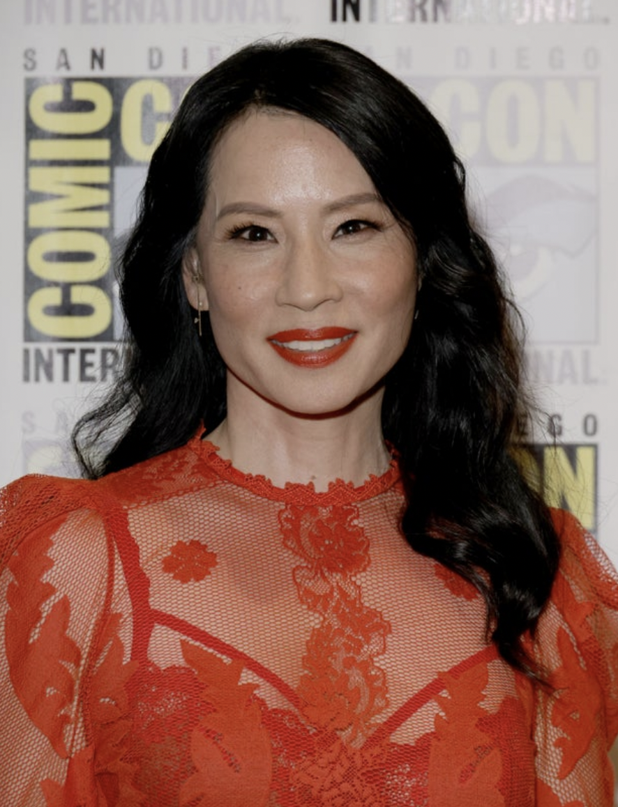 Closeup of Lucy Liu