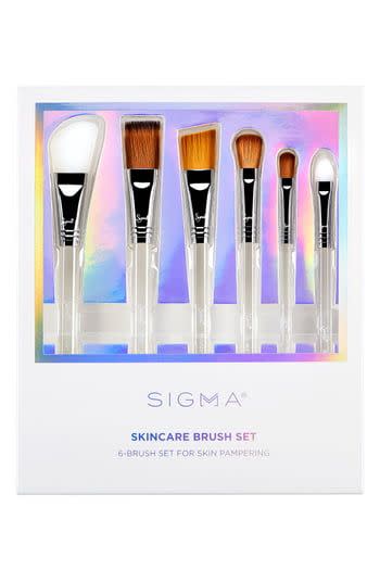 7) Sigma Skincare Brush Set