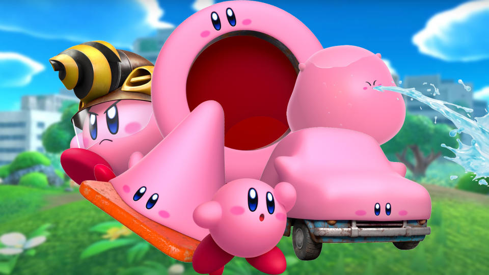 Estas son algunas de las transformaciones de Kirby