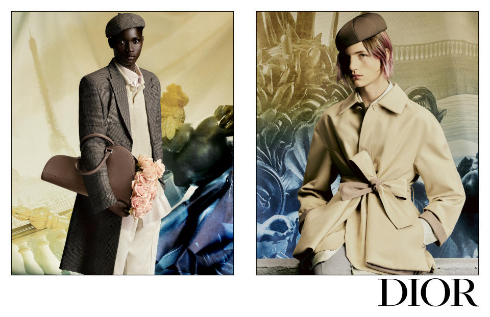 The Dior fall 2022 men’s advertising campaign. - Credit: Rafael Pavarotti/Courtesy of Dior