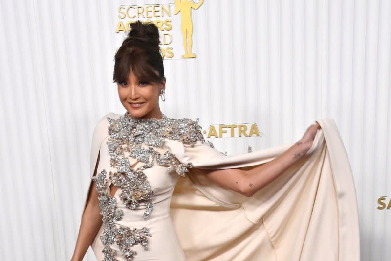 Ashley Park attends the SAG Awards in 2023. File Photo by Jim Ruymen/UPI