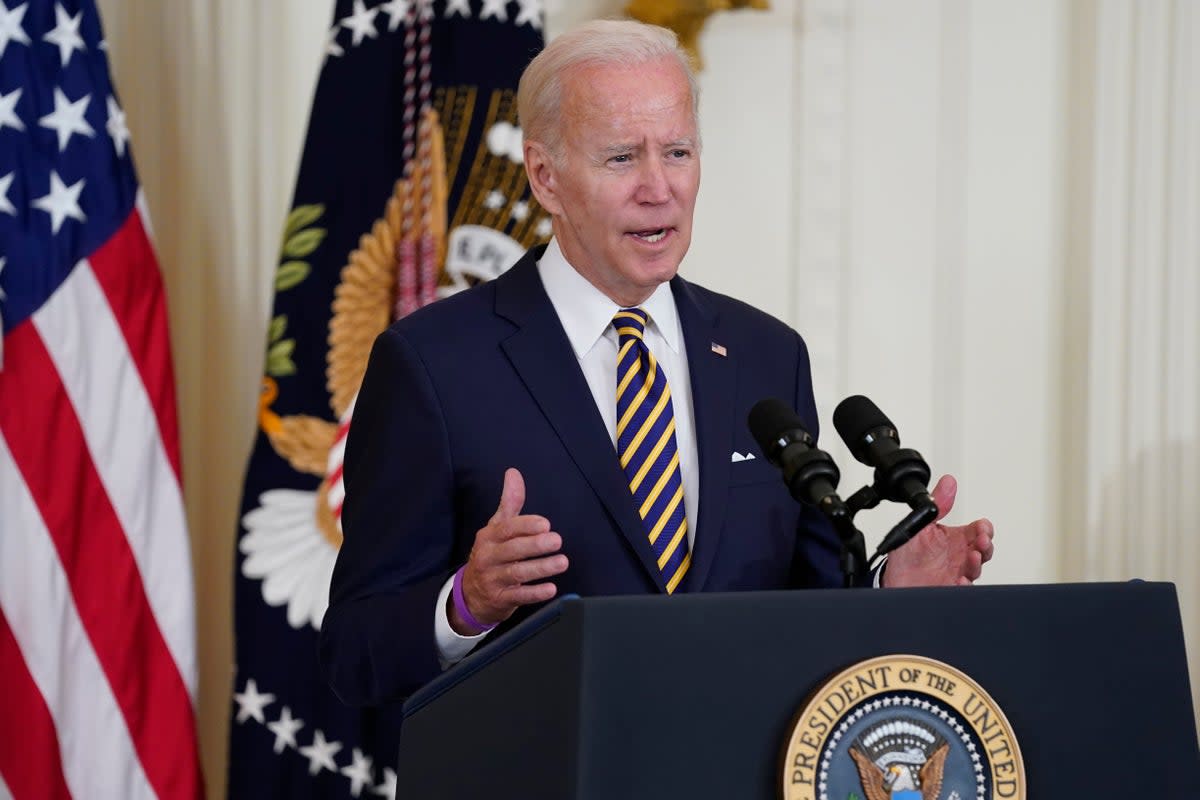 Biden (Copyright 2022 The Associated Press. All rights reserved)