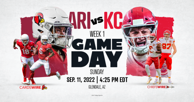 Chiefs vs. Cardinals Week 1: How to watch, listen and stream online